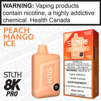 Peach Mango Ice STLTH 8K Pro Disposable