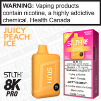 Juicy Peach Ice STLTH 8K Pro Disposable Juicy Peach Ice STLTH 8K Pro Disposable