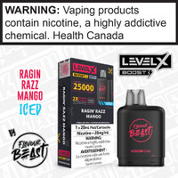 Ragin Razz Mango Iced LEVEL X BOOST POD Ragin Razz Mango Iced LEVEL X BOOST POD