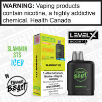 Slammin' STS Iced LEVEL X BOOST POD Slammin' STS Iced LEVEL X BOOST POD