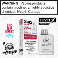 Epic Sour Berries Iced Flavour Beast Unleashed LEVEL X BOOST POD Epic Sour Berries Iced Flavour Beast Unleashed LEVEL X BOOST POD