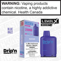 Blue Razz by Drip'n LEVEL X BOOST PODS Blue Razz by Drip'n LEVEL X BOOST PODS