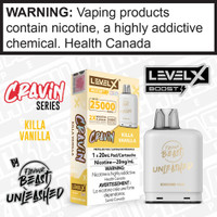Killa Vanilla Flavour Beast Unleashed LEVEL X BOOST POD Killa Vanilla Flavour Beast Unleashed LEVEL X BOOST POD