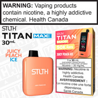 Juicy Peach Ice STLTH TITAN MAX Disposable Juicy Peach Ice STLTH TITAN MAX Disposable
