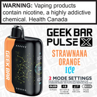 Strawnana Orange Ice GEEK BAR PULSE X Disposable Strawnana Orange Ice GEEK BAR PULSE X Disposable