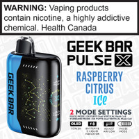 Raspberry Citrus Ice GEEK BAR PULSE X Disposable Raspberry Citrus Ice GEEK BAR PULSE X Disposable