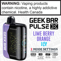 Lime Berry Orange Ice GEEK BAR PULSE X Disposable Lime Berry Orange Ice GEEK BAR PULSE X Disposable