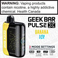 Banana Ice GEEK BAR PULSE X Disposable Banana Ice GEEK BAR PULSE X Disposable