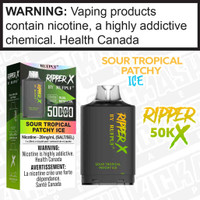 Sour Tropical Patchy Ice RIPPER X 50K POD Sour Tropical Patchy Ice RIPPER X 50K POD