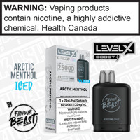 Arctic Menthol Flavour Beast LEVEL X BOOST PODS | ON Arctic Menthol Flavour Beast LEVEL X BOOST PODS | ON