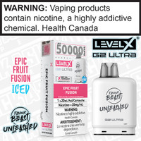 Epic Fruit Fusion Iced Flavour Beast Unleashed LEVEL X G2 Ultra POD Epic Fruit Fusion Iced Flavour Beast Unleashed LEVEL X G2 Ultra POD