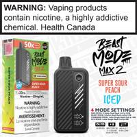 Super Sour Peach Iced BEAST MODE MAX 2 Disposable by Flavour Beast Super Sour Peach Iced BEAST MODE MAX 2 Disposable by Flavour Beast