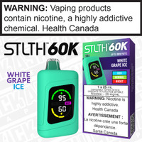 White Grape Ice STLTH 60K Disposable White Grape Ice STLTH 60K Disposable