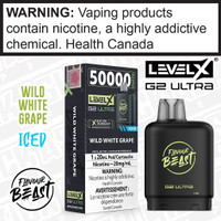 Wild White Grape Iced Flavour Beast LEVEL X G2 Ultra POD Wild White Grape Iced Flavour Beast LEVEL X G2 Ultra POD