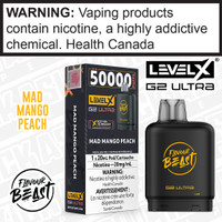 Mad Mango Peach Flavour Beast LEVEL X G2 Ultra POD Mad Mango Peach Flavour Beast LEVEL X G2 Ultra POD
