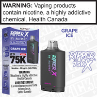 Sour Blue Razz Catchy Ice RIPPER X 75K 20mL POD - Kick Ash Vapes