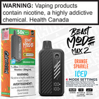 Orange Sparkle Iced BEAST MODE MAX 2 -50K -20mL