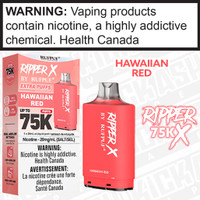 Hawaiian Red RIPPER X 75K 20mL POD
