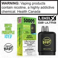 Super Sour Pineapple Iced Flavour Beast LEVEL X G2 Ultra POD
