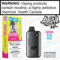 GUSHIN S Blue Razz FLAVOUR BEAST ALPHA 80K -30mL