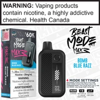 Bomb Blue Razz BEAST MODE MAX 3 -60K -20mL