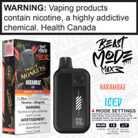 Harambae Iced – Flavour Beast × 12 Monkeys BEAST MODE MAX 3 -60K -20mL
