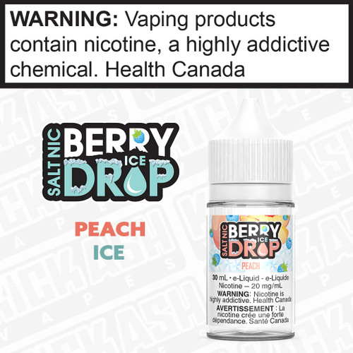 Peach Ice Salt by Berry Drop