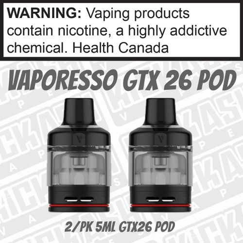 GTX 26 Empty Replacement POD | Vaporesso
