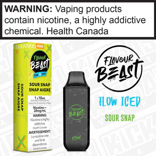 Slammin STS Iced Flavour Beast Flow Disposable