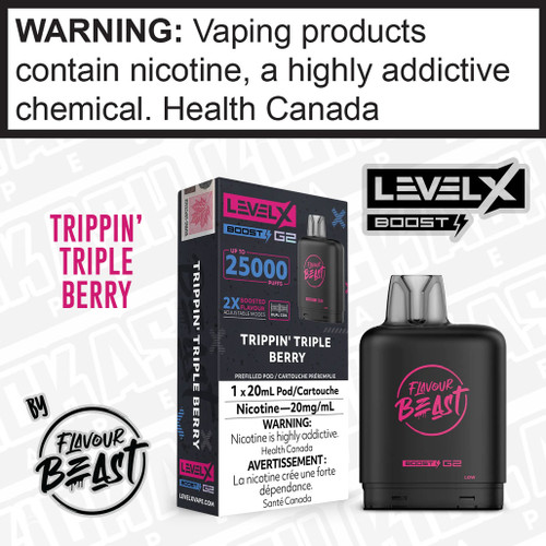 Trippin Triple Berry LEVEL X BOOST POD