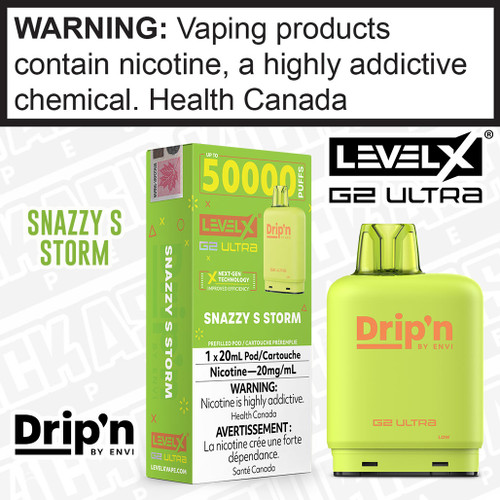 Snazzy S Storm Drip'n LEVEL X G2 Ultra POD Snazzy S Storm Drip'n LEVEL X G2 Ultra POD