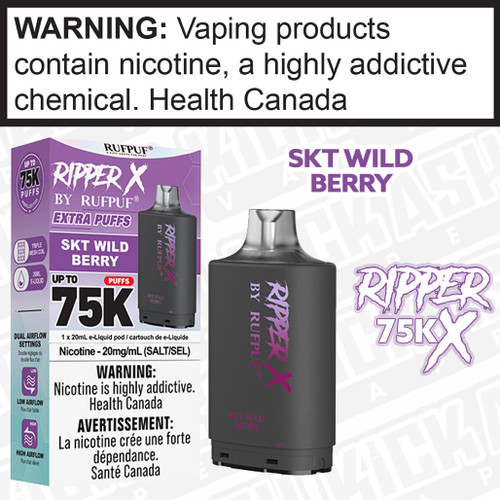 SKT Wild Berry RIPPER X 75K 20mL POD