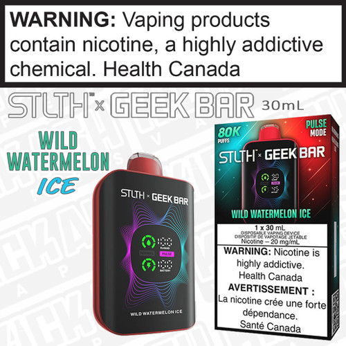 Wild Watermelon Ice STLTH X GEEK BAR 30mL
