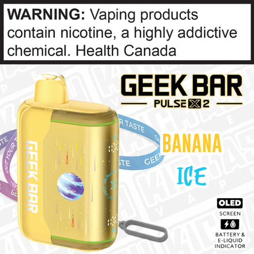Banana Ice GEEK BAR PULSE X 2- 100K -20mL