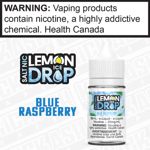 Blue Raspberry Ice Salt by Lemon Drop