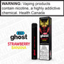 Ghost Max Disposable Strawberry Banana