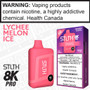 Lychee Melon Ice STLTH 8K Pro Disposable