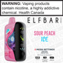 Sour Peach Ice ELFBAR FS70K 20mL Disposable