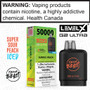 Super Sour Peach Iced Flavour Beast LEVEL X G2 Ultra POD