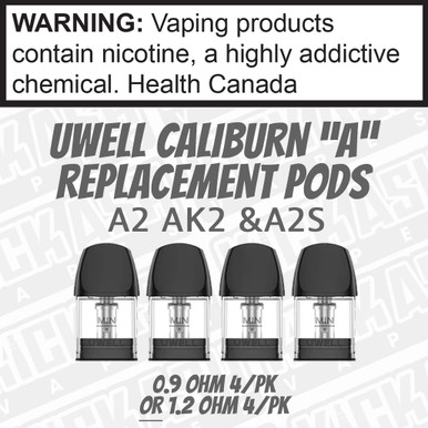 elfbar elfa master akku Uwell Caliburn A2S pod 1.2ohm (Box of 4)