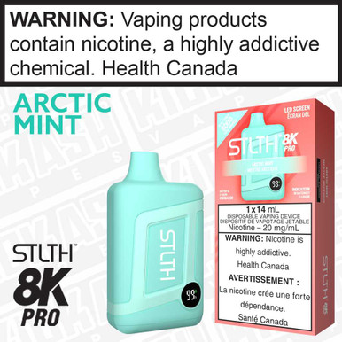 Arctic Mint STLTH 8K Pro Disposable
