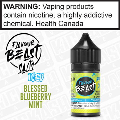 Blessed Blueberry Mint by Flavour Beast - Kick Ash Vapes