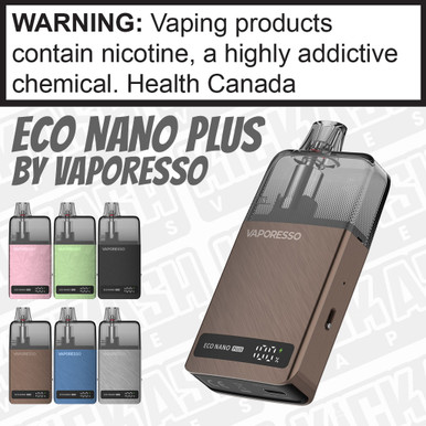 ECO NANO PLUS POD KIT by Vaporesso - Kick Ash Vapes