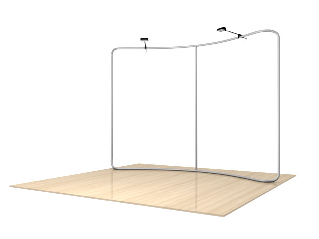 10' Tru-Fit QuickZip Portable Trade Show Display
