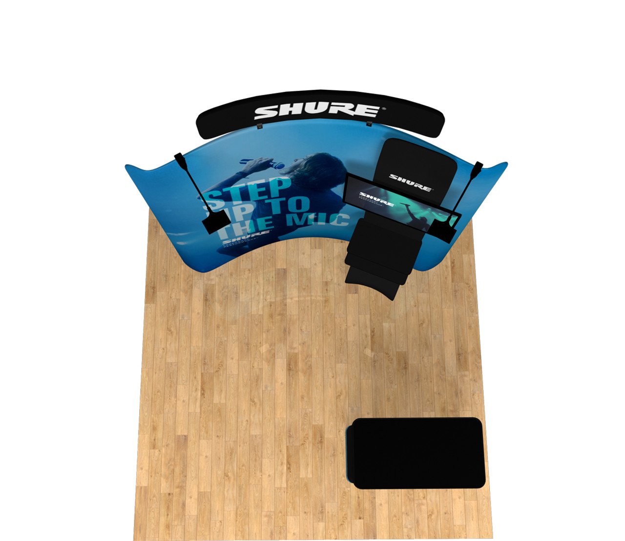 お買得!◎$144.95◎K-Fiber◎SPEED FLEX 2◎10 8' Foot Tru-Fit Max Portable Trade Show Display | Display