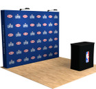 10' ft Perfect Pop Straight Trade Show Display 10' ft Perfect Pop Straight Trade Show Display