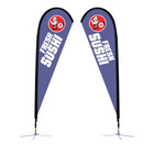 Teardrop Outdoor Flag - Medium