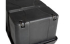Hard Case with wheels and handle for easy transport to/from your trade show or expo Hard Case with wheels and handle for easy transport to/from your trade show or expo