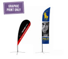 Keep the marketing message fresh on your Outdoor Flags with new graphic prints! Keep the marketing message fresh on your Outdoor Flags with new graphic prints!