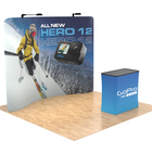 10' ft Tru-Fit - Curve - Portable Tension Fabric Trade Show Booth